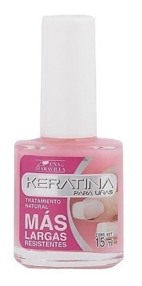 Esmalte Keratina Para Uñas Tratamiento Natural De Crecimieto