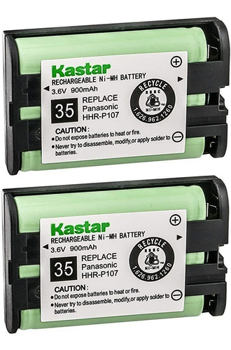 Kastar Hhr-p107 Tipo De Bateria (2-pack), 35, Ni-mh Batería