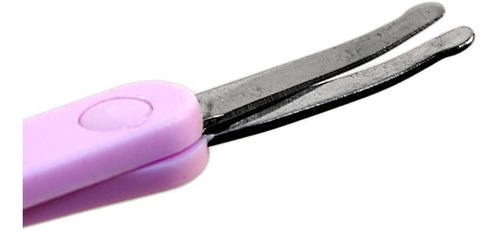 Tijera Para Uñas Rosada