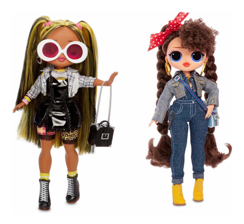 Lol Surprise Omg Muñecas 2 Pack Serie2 Busy B.b Y Alt Grrrl 