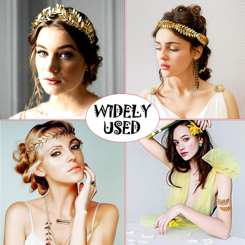 Diadema De Hojas De Diosa Griega, 7 Unidades, Diadema De Nov