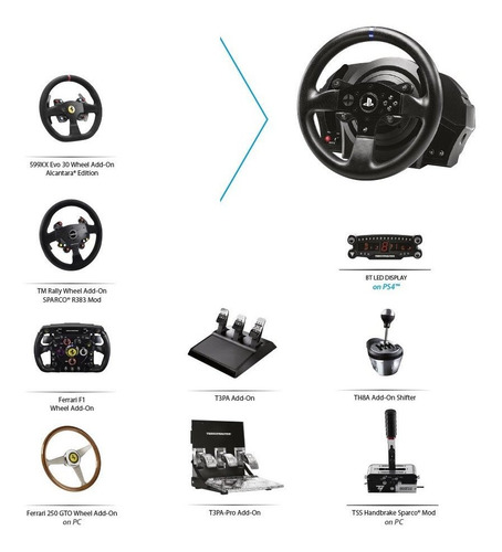 Volante De Carreras Thrustmaster T300 Rs, Para Ps5,ps4,pc