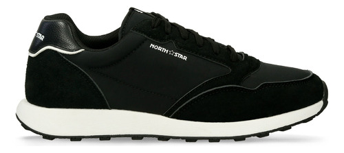 Tenis Casuales Negro North Star Liam Paris Hombre