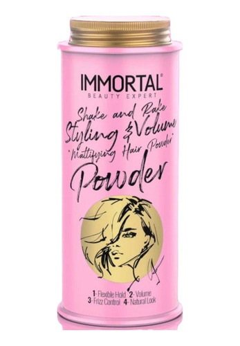 Polvo Texturizador Styling 3 Volumen Immortal 20gr Rosa