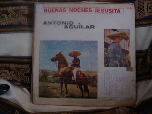 Vinilo Antonio Aguilar Buenas Noches Jesusita Mx1