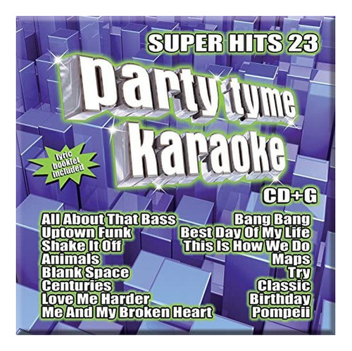 Cd: Party Tyme Karaoke: Super Hits 23