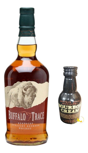 Whisky Buffalo Trace Bourbon 750 Kentucky + Miniatura Bufalo