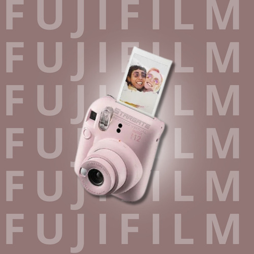 Câmera Instantânea Fujifilm Instax Mini 12 Cor Blossom Pink