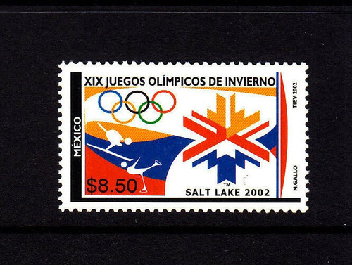 México 2002 : Juegos Olimpicos De Invierno , Salt Lake City