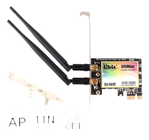 Tarjeta De Red Inalámbrica Pci-e De Ubit, Tarjeta De Expansi