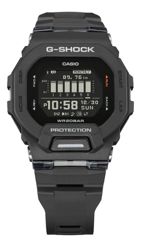 Reloj Casio G Shock G-squad Serie Gbd 200-1 - Negro