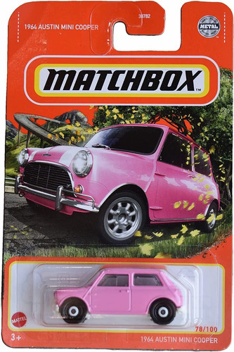 Matchbox Carro 1964 Austin Mini Cooper Original + Obsequio 