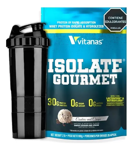 Isolate Gourmet 2lb Similar  Iso 100 Isopure Con Invima 