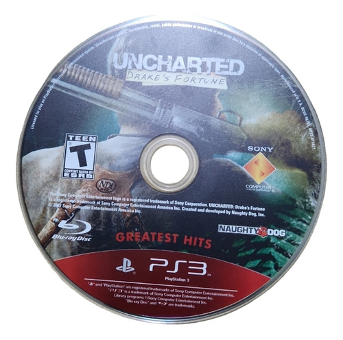 Uncharted Ps3 Fisico