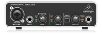 Comprar Behringer Umc22 Interface Usb Midi Interfaz C\u002Fpreamp Midas