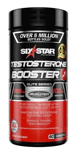 Testosterone Booster Six Star Muscletech Testosterona 60caps