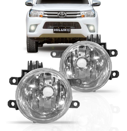 Par Farol Milha Auxiliar Hilux Srv Ano 2016 2018