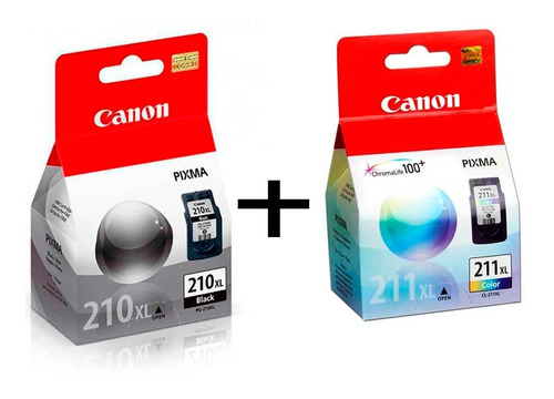 Combo Canon Cartuchos 210xl  Pg-210xl Y 211 Xl Cl-211xl