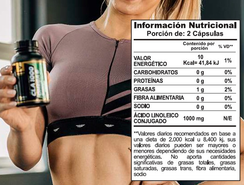 Imagen 4 de 5 de Quemador De Grasa. Cla 60 Comprimidos. Body Advance