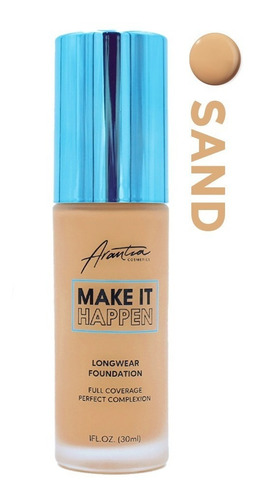 Base Maquillaje Alta Cobertura Makeithappen Arantza A10 Sand