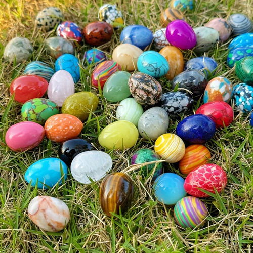 10 Minihuevos De Pascua Decorativos Para Fiestas Hechas A Ma