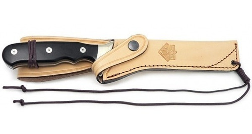 Imagen 5 de 9 de Cuchillo De Caza Puma Wildtoter Micarta 16cm Funda Cuero.