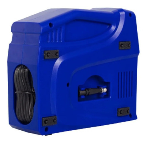Imagen 3 de 3 de Compresor de aire mini a batería portátil Sparco SPT163 azul