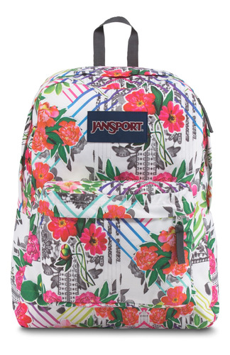 Mochila Jansport Superbreak Collage Floral