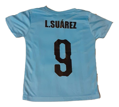 Conjunto Niño Uruguay Personalizado Camiseta Short Y Medias