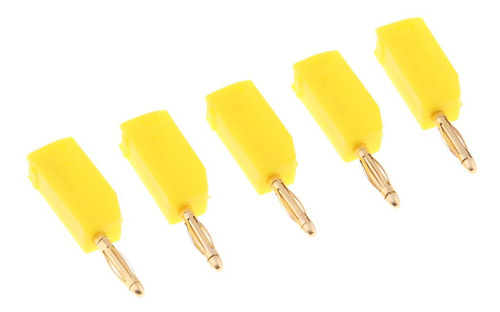 5 Piezas Enchufe De Plátano Sondas Adaptadores 2mm Enchufe