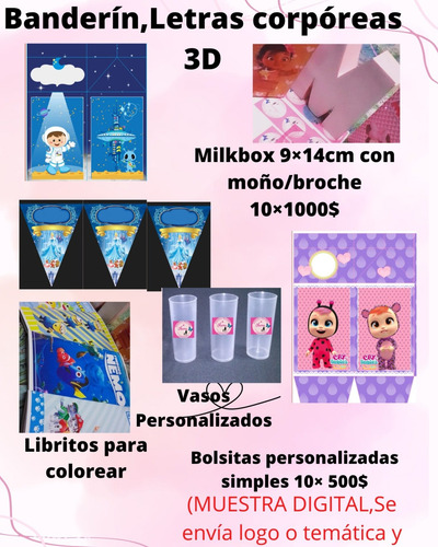 Imagen 1 de 4 de Papelería Creativa.todas Las Temáticas