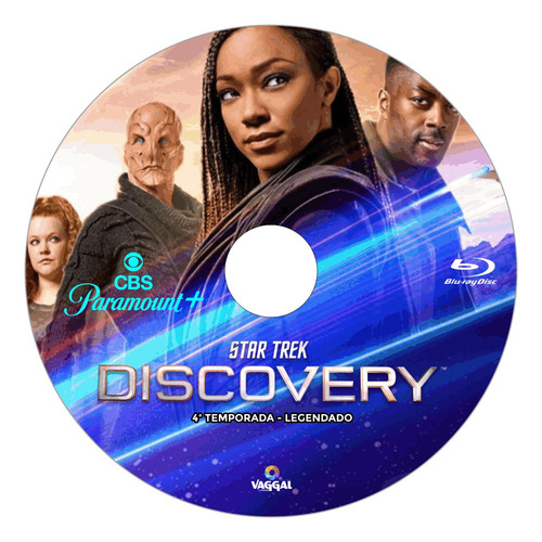 Blu-ray Série Star Trek Discovery - 4ª Temporada - Legendado