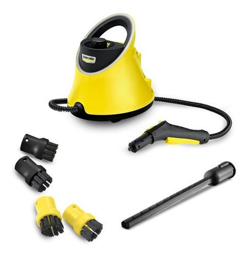 Limpiadora Vapor Sc2 Deluxe + Kit Cepillos + Boquilla Textil
