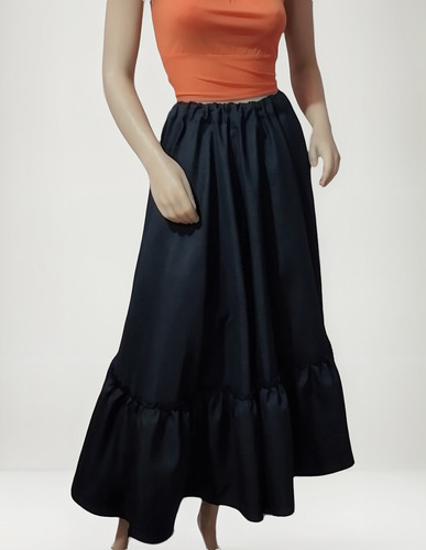 Pollera De Folklore Campana Plato