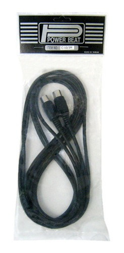 Cable Midi Cpk Negro 3 Mts. C10/3m