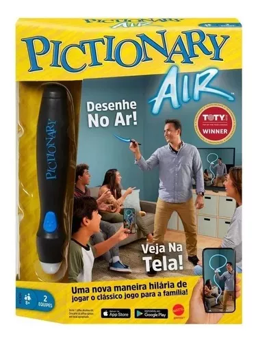 Jogo Pictionary Air Com Aplicativo - Mattel