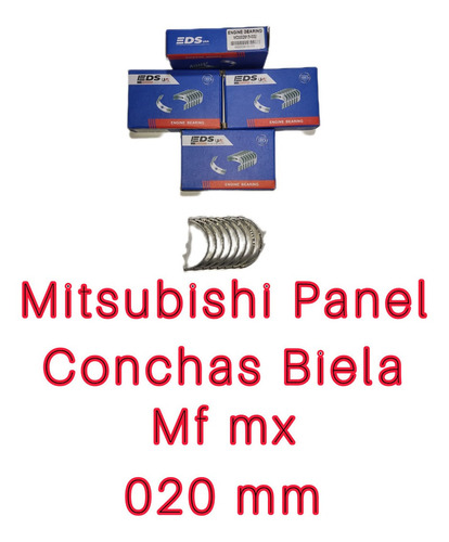 Conchas Biela Mitsubishi Panel L300 Y Mf Mx 020mm