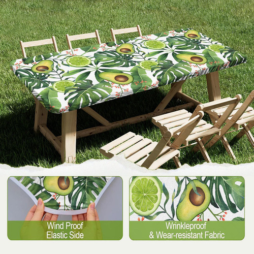 Cubiertas Elásticas Para Mesa De Picnic Mantel De Mesa De Pi
