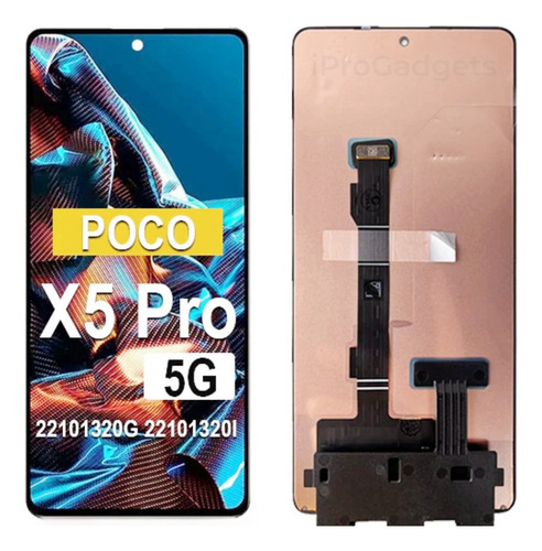 Tela Oled Amoled Para Poco X5 Pro 5g 22101320g 22101320i