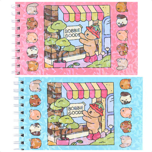 Juego De Libros Para Colorear Bobbie Goods, 2 Colores, 180 G