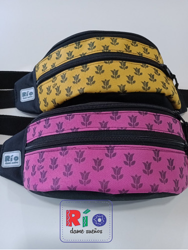 Imagen 7 de 7 de Riñoneras Rígidas Únicas Estampas Bici, Mándalas, Kayak.