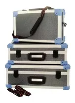 Comprar Set De 3 Maletines Reforzados Aluminio Alta Resistencia