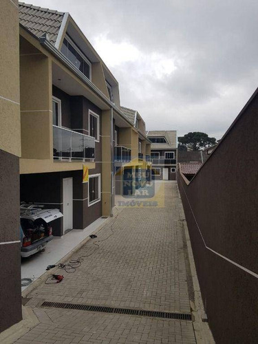 Sobrado Com 3 Dormitórios À Venda, 130 M² Por R$ 620.000,00 - Portão - Curitiba/pr - So0322