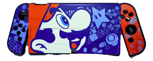 Carcasa Protectora Mario All-star Para Nintendo Switch Oled