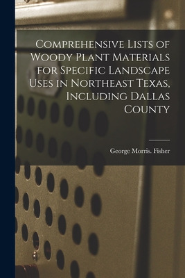 Libro Comprehensive Lists Of Woody Plant Materials For Sp...