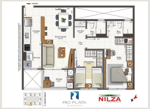 Apartamento Com 3 Dormitórios À Venda, 61 M² Por R$ 452.000,00 - Capoeiras - Florianópolis/sc - Ap7593