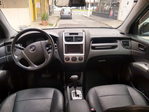 Imagem 15 de 15 de Kia Sportage Lx 2.0 16v Autom Completo Couro Dvd 2010 Prata
