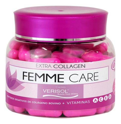 Colágeno Femme Care Hidrolisado Com Verisol 4.1  90 Cap