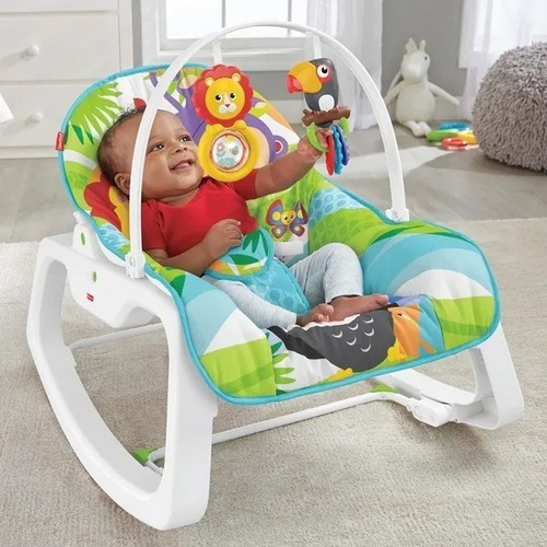 Silla Mecedora Vibradora Fisher Price Crece Conmigo Unisex