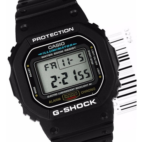 Relógio Casio G-shock Masculino Dw-5600e-1vdf